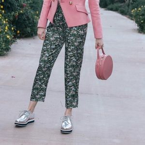 J. Crew Collection • Wild Cat 100% Silk Pants